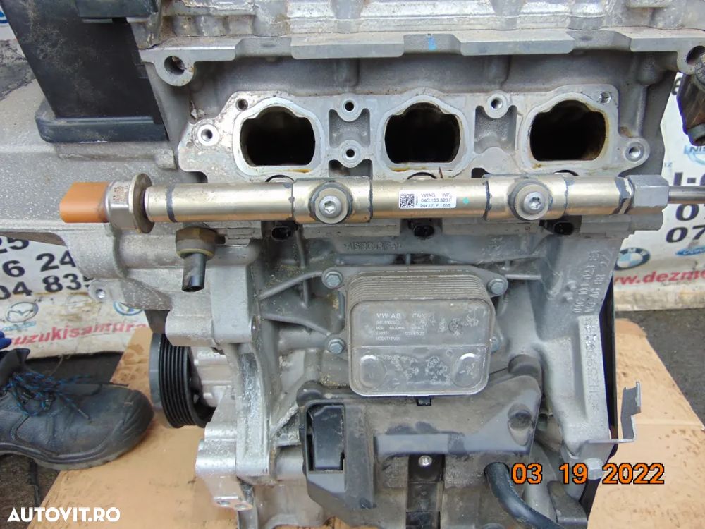 Rampa Injectoare VW 1.0tsi Golf 7 polo caddy t roc t cross Seat ibiza leon Audi a1 a3 skoda Octavia - 1