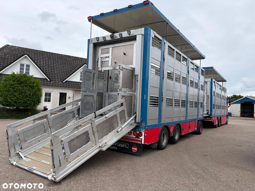 Volvo FH 500 GLOBETROTTER XL 6x2 | MENKE 3-POZIOMY | KOMPLETNY ZESTAW DO TRANSPORTU ZWIERZĄT - 7