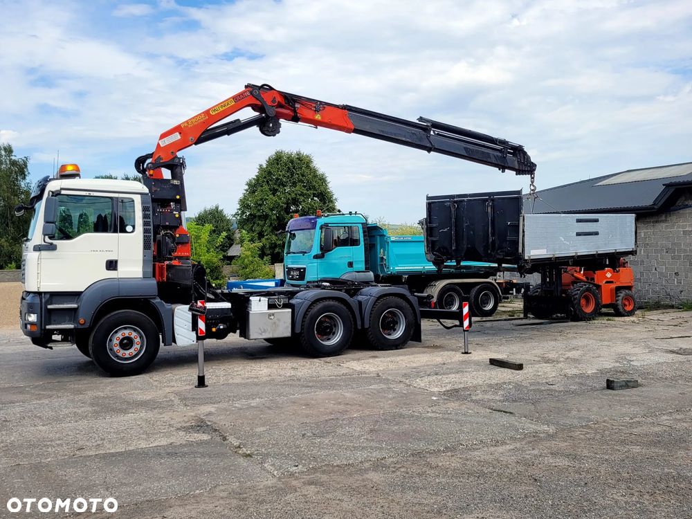 MAN TGA 33.480 6x4 Palfinger PK29002 Ciągnik + Kiper - 24