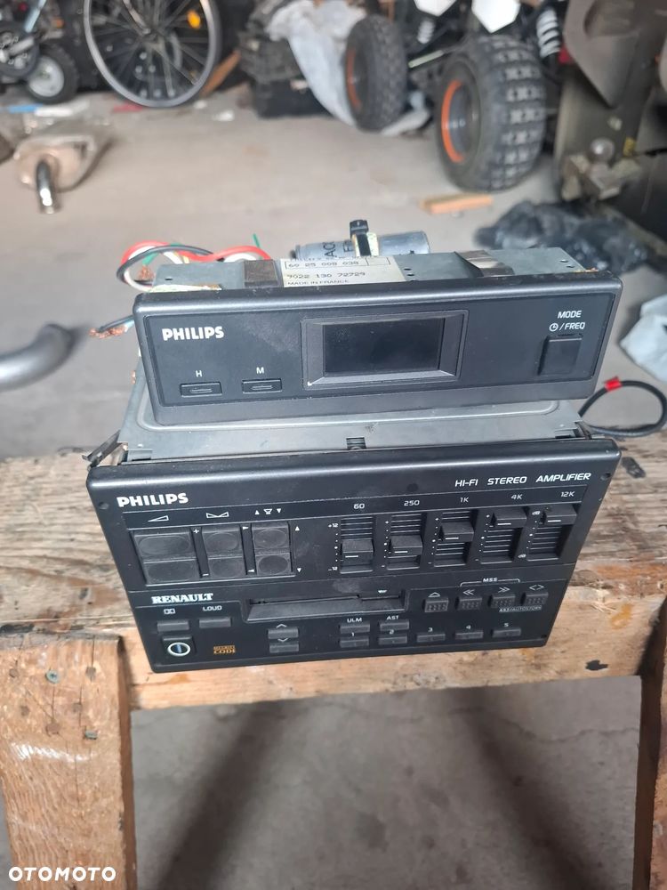 Radio Philips Hi-Fi Stereo amplifier 22 dc 88/72 + wyświetlacz z zegarem 22 AP 072/722 - 3