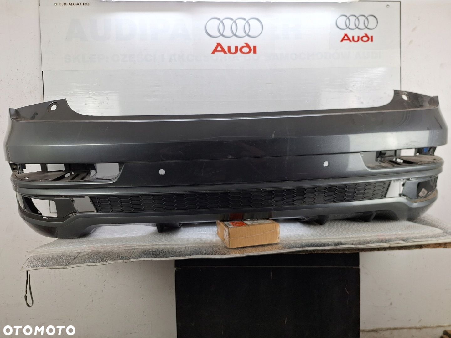 ZDERZAK AUDI Q3 S-LINE 8U 8U0 LIFT PO LIFCIE 2014-2019 ORYGINAŁ OE ASO - 1