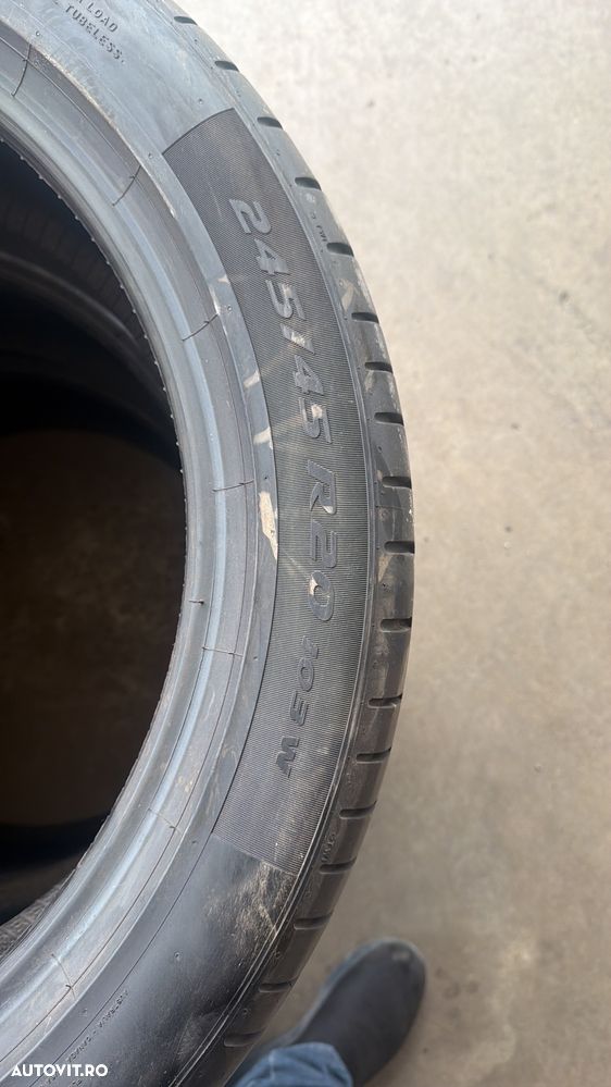 Vând set anvelope 245/45/20-275/40/20 Pirelli de vară ca noi - 8