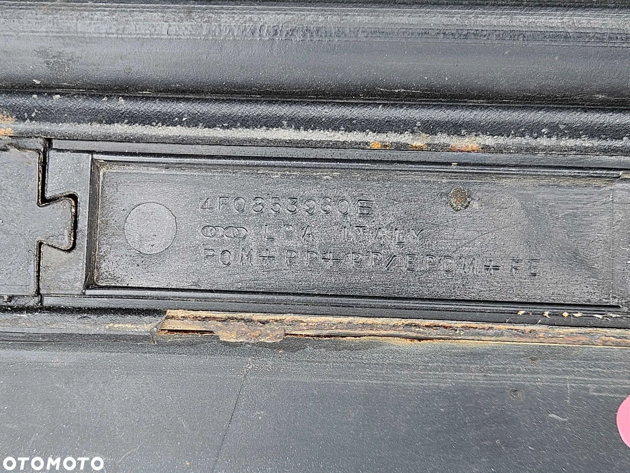 Listwa Listwy Drzwi Srebrne LY7W Dolne Komplet Audi A6 C6 Sedan Kombi Oryginalne - 25