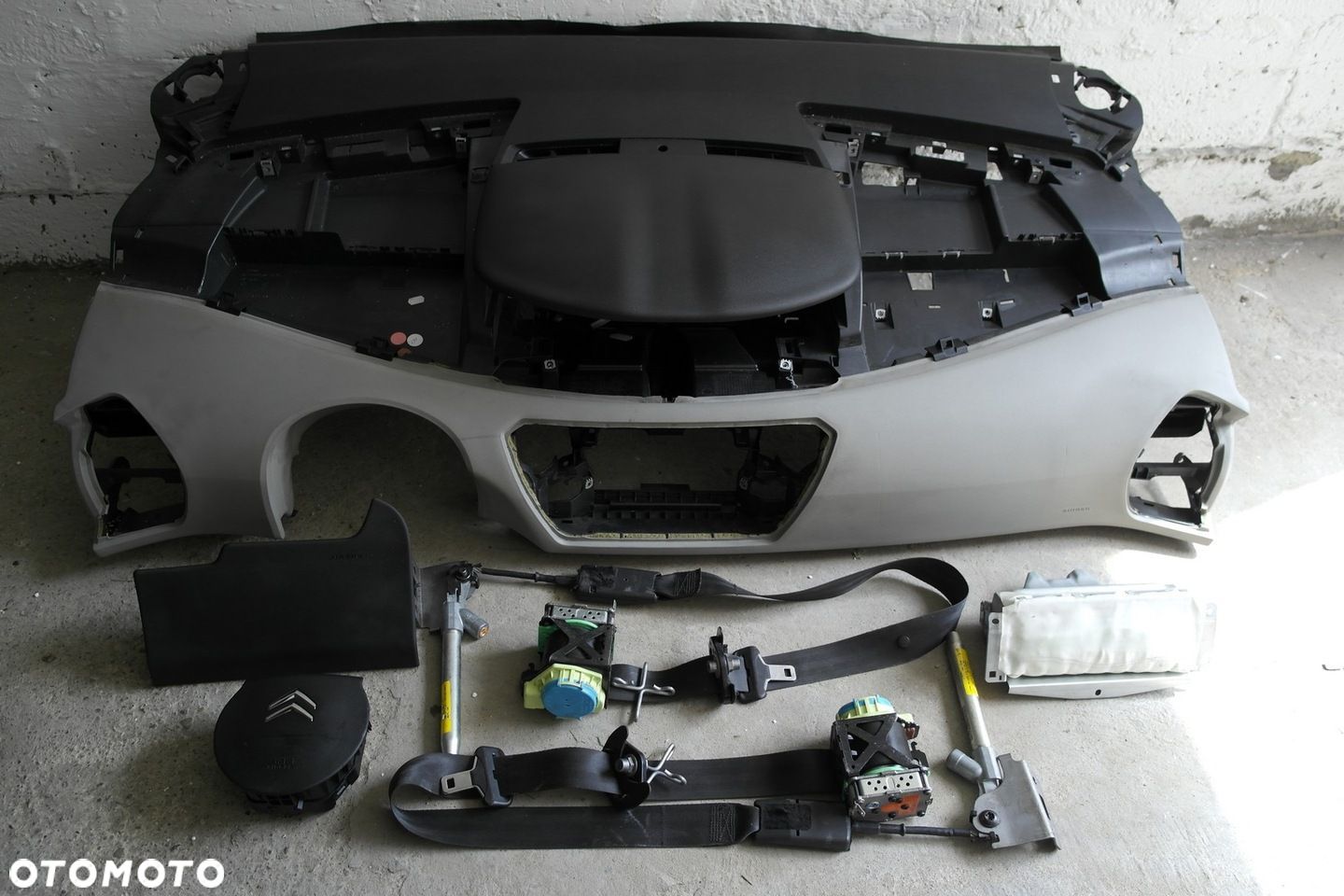 CITROEN C4 PICASSO AIRBAG PASY DESKA KONSOLA KOKPIT PULPIT PÓŁKA - 1