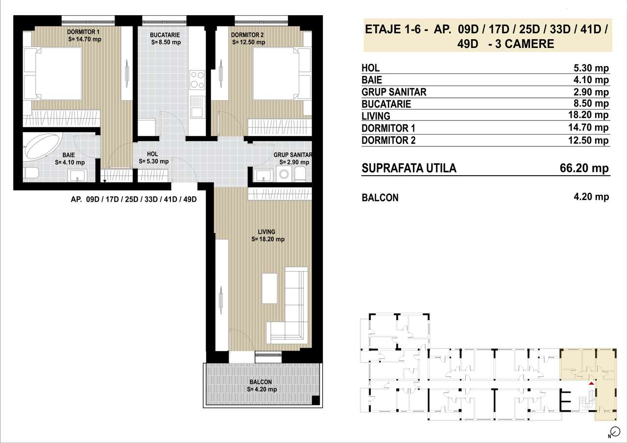 3 camere decomandat Bloc nou | Mutare rapida | Berceni - Postalionului — fotografia 1