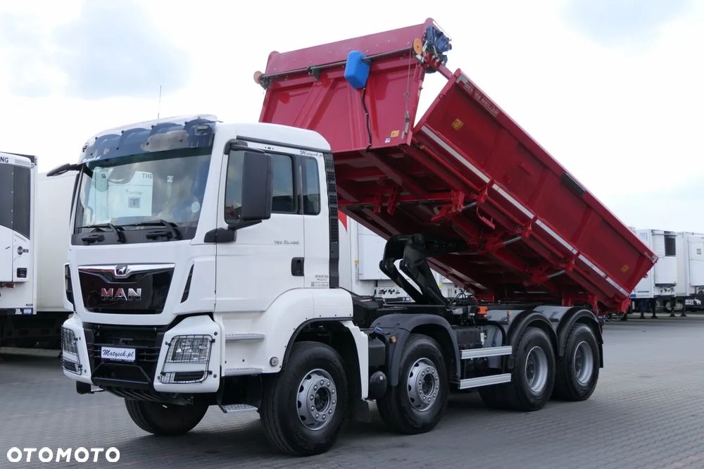 MAN TGS 35.460 / 8X4 / WYWROTKA 2 STR / BORDMATIC / MEILLER KIPPER / AUTOMAT / EURO 6 - 1
