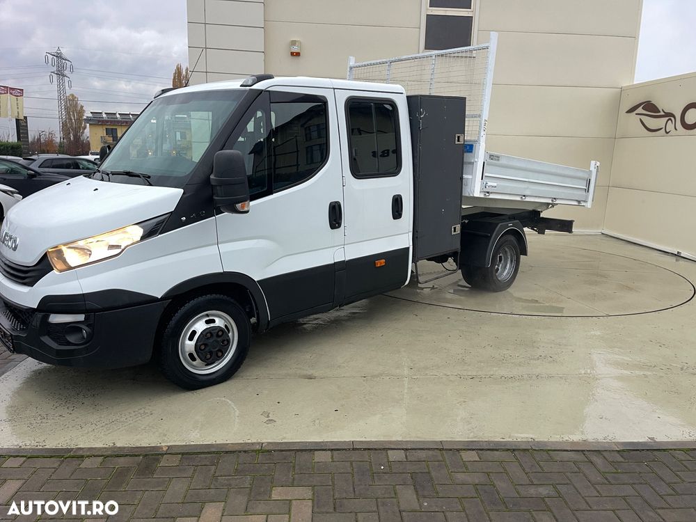 Iveco Daily Doka 35C14 7LOCURI  PUNTE DUBLA  BASCULABIL - 9