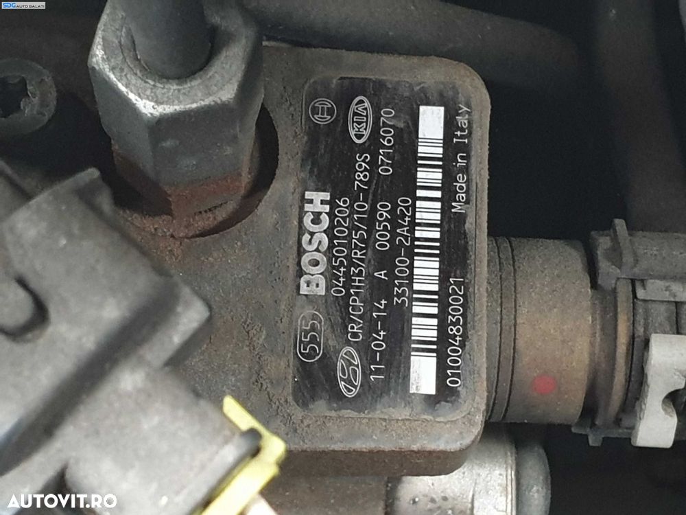 Pompa Inalta Presiune Hyundai Accent 1.6 CRDI 2005 - 2010 Cod 33100-2A420 0445010206 [K1372] - 1