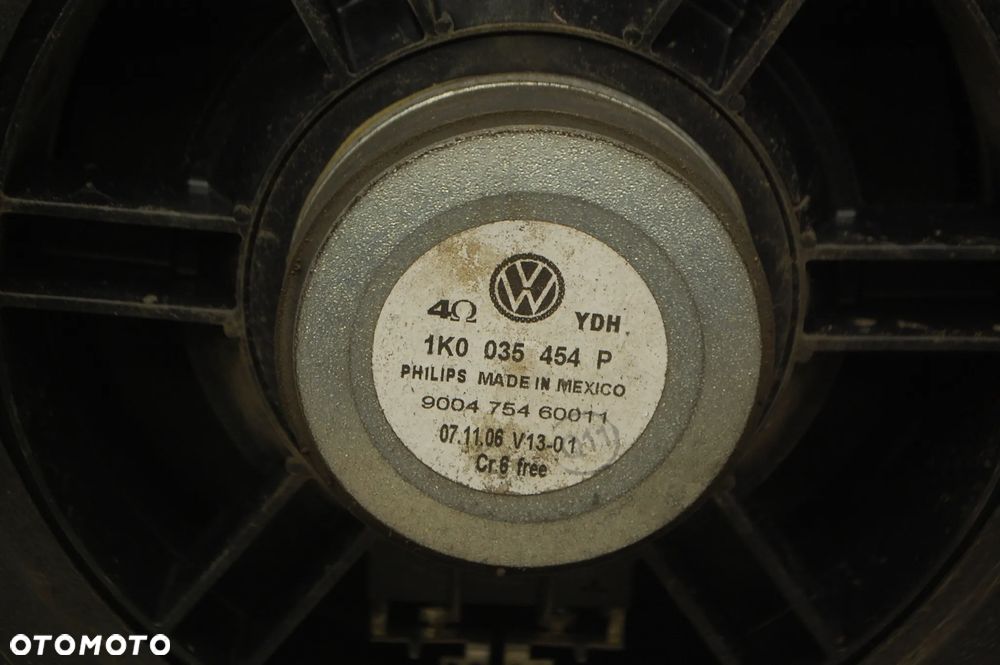 GŁOŚNIK DRZWI PRZÓD PRZEDNI 1K0035454J 1K0035454P VW GOLF V JETTA 1K0035454H - 12