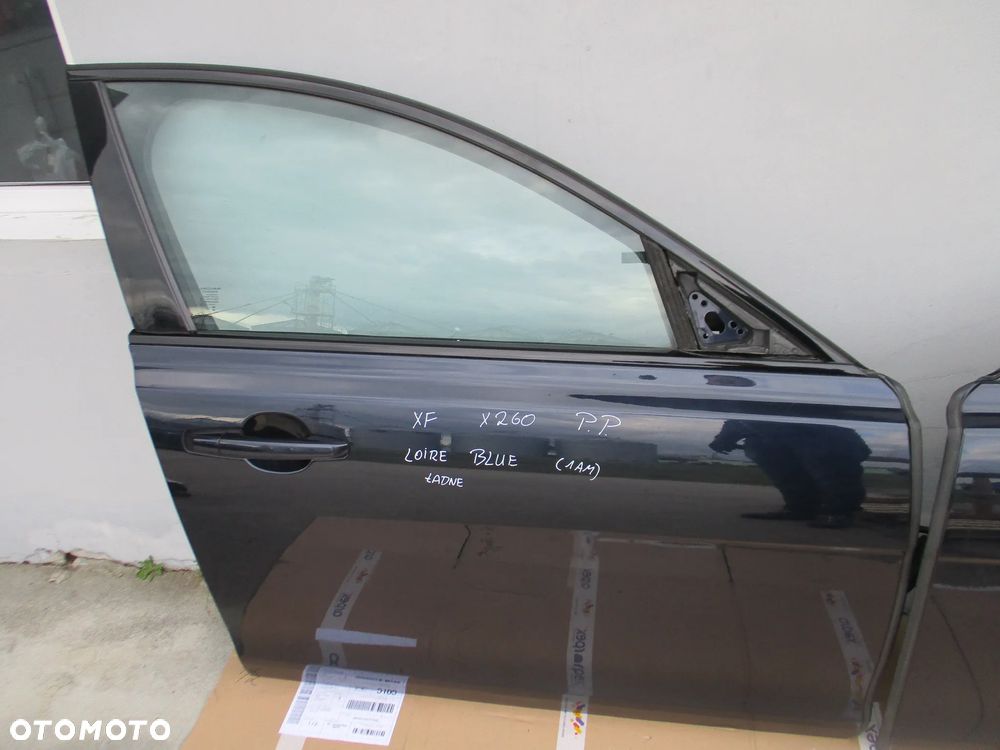 JAGUAR XF X260 DRZWI LEWE PRAWE PRZÓD TYŁ SPORTBRAKE KOMBI LOIRE BLUE 1AM - 7
