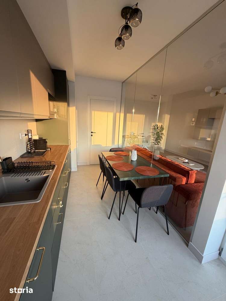 2 camere mobilat / prima inchiriere/ bucurestii noi / metrou 5 min — fotografia 3