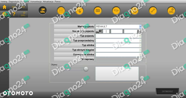 Program CLIP 222 RENAULT DACIA Polski kadjar kangoo lagune