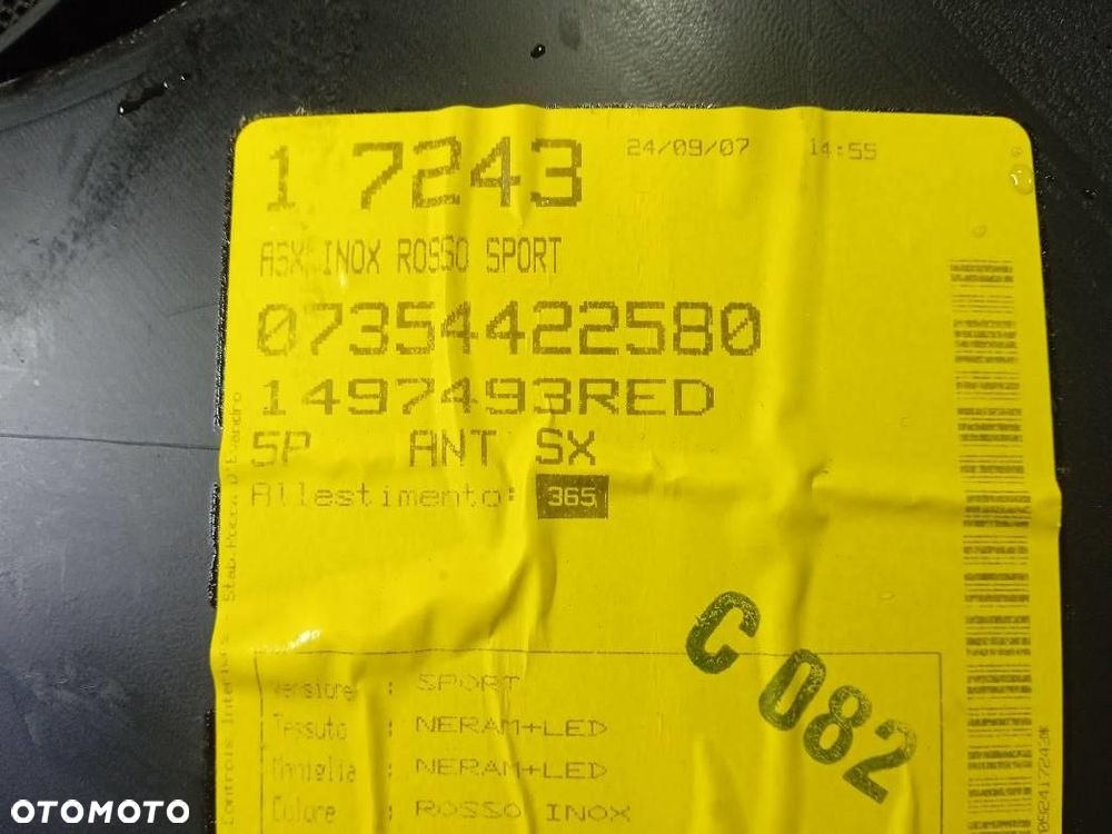 BOCZEK DRZWI FIAT BRAVO 2 07354422580 - 3