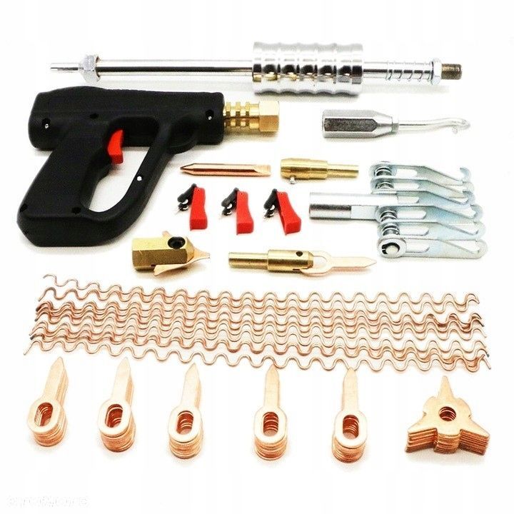 ZESTAW DO NAPRAWY WGNIECEŃ BLACH SPOTTER WGNIOTEK SAMOCHODOWYCH 86 ELEM - 1