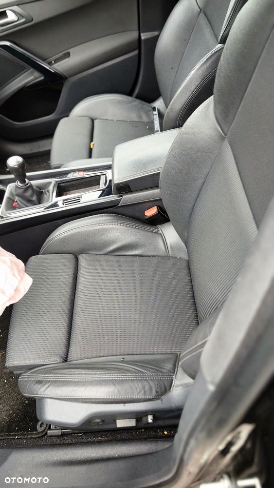 PEUGEOT 508 I 15r SEDAN FOTELE KANAPA PÓŁSKÓRA KOMPLET EUROPA - 4