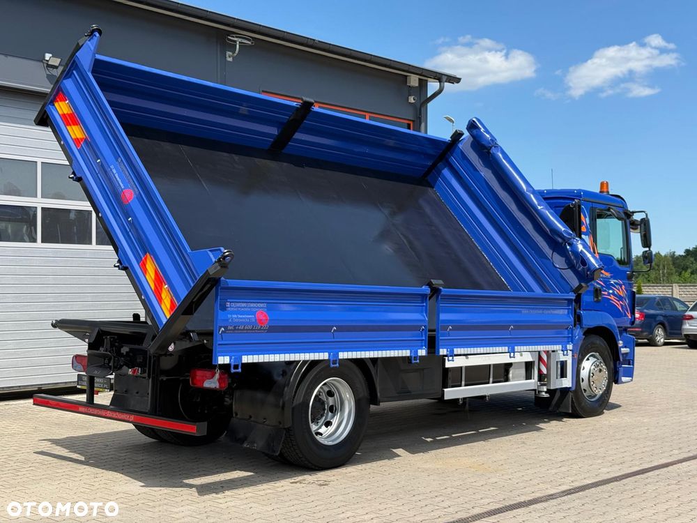 MAN TGM TGL TGS 18.250 // E6 // wywrotka + HDS HMF z pilotem // 4x2 // budowlanka // kiper wywrot żuraw dzwig kran crane - 11