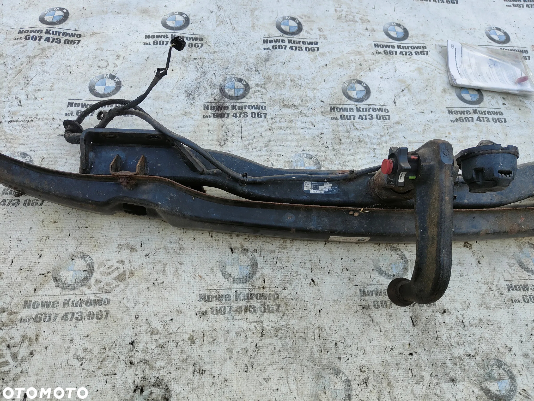BMW E60 E61 Hak holowniczy wypinany WESTFALIA Oryginał - 5