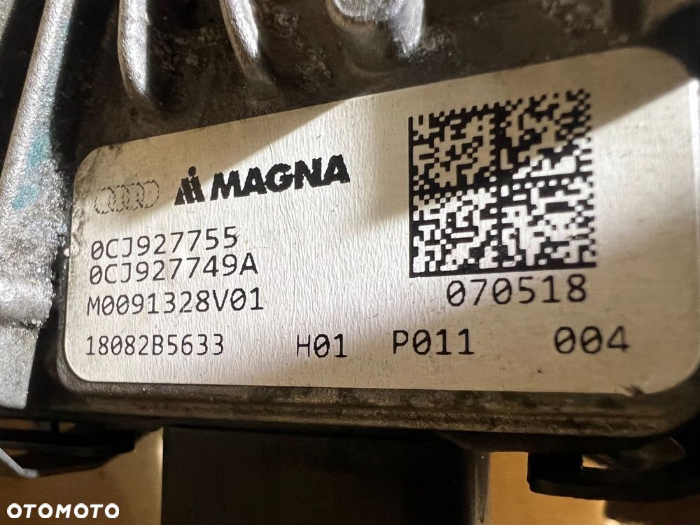 audi q5 80a reduktor rozdzielacz nastwanik skrzyni 0cj927755 0cj409431c - 9