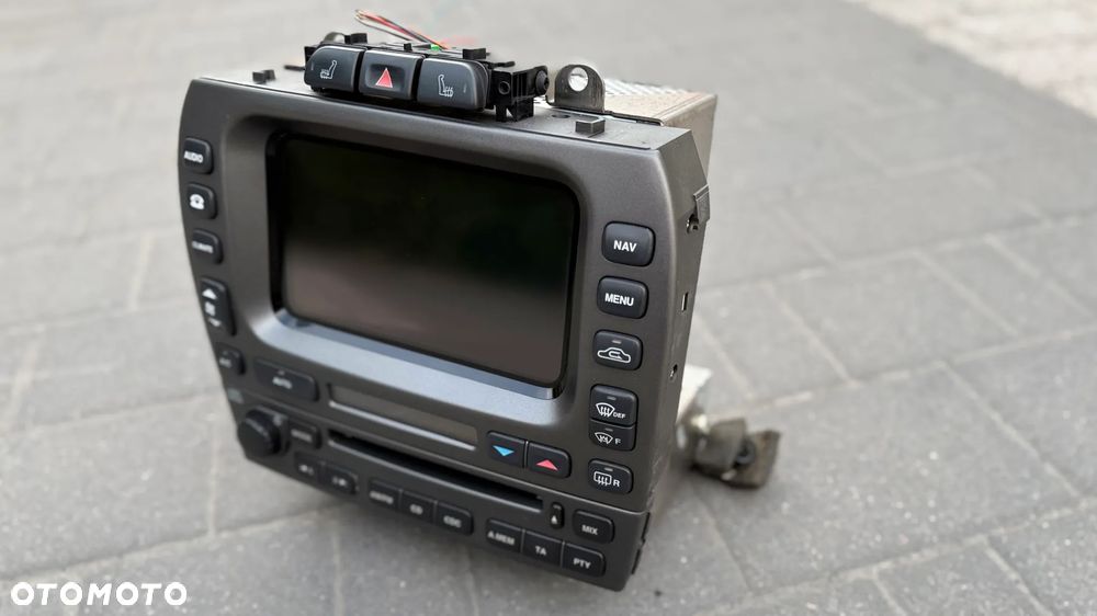Navi JAGUAR X-TYPE RADIO CD WYŚWIETLACZ Radioodtwaracz klima CD nawigacja denso1x4310e8889gb 2004 japan 4x4318b876bc - 3