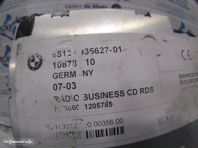 Radios 6512693562701 BMW E46 2002 318D 116CV 4P VERDE ORIGINAL CD RDS - 4