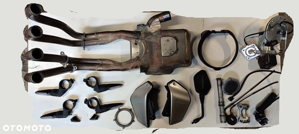 HONDA CB1000R SC80 KOLEKTORY WYDECH CHŁODNICA OWIEWKA BOCZEK KIERUNKOWSKAZ SKRZYNIA BIEGÓW - 1