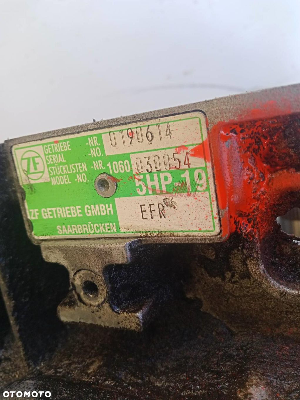 SKRZYNIA BIEGÓW AUTOMAT EFR AUDI A6 C5 2.5 - 8