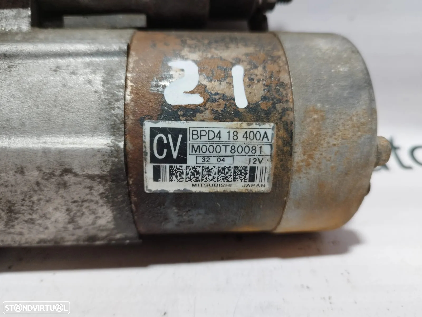 MOTOR ARRANQUE MAZDA MX5 MX-5 1.8i 16V 146CV BP6D BPD418400A M000T80081 MAZDA 323F 323S 323C DEMIO - 4