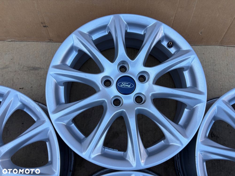 ORYGINALNE ALUMINIOWE FELGI FORD FOCUS C MAX MONDEO KUGA TRANSIT CONNECT 6,5 16 ET50 5X108  KOMPLET 4 SZTUKI ŁADNE CZUJNIKI CIŚNIENIA Ds7c-1007-k2a - 4