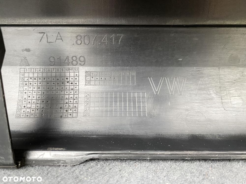 VW TRANSPORTER T6 15- ZDERZAK TYLNI TYŁ PDC WERSJA POD KLAPE CZ. PARKOWANIA - 13