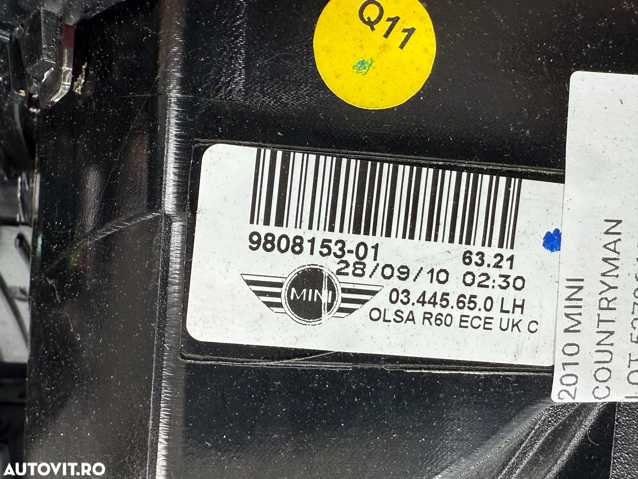 STOP TRIPLA ARIPA STANGA MINI COOPER D ALL4 Countryman R60 2010 1.6 DIESEL SUV COD OEM 9808153-01 2010-2016 - 7