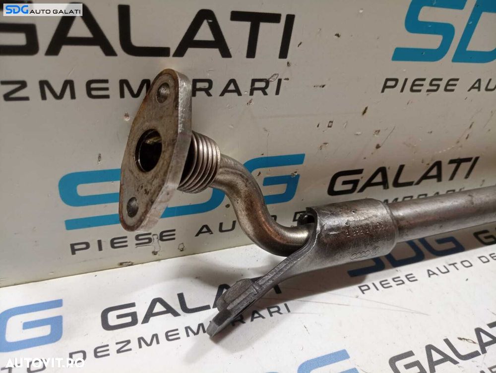 Teava Conducta Retur Ulei Turbo Turbina Turbosuflanta Volkswagen Golf 5 1.9 TDI 2004 - 2008 Cod 036145535F [M5569] - 4