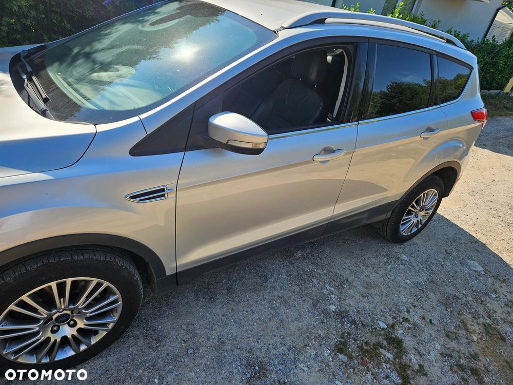 PRZÓD KPL ZDERZAK MASKA BŁOTNIK KUGA MK2 SREBRNY OD RADOM 13- - 4