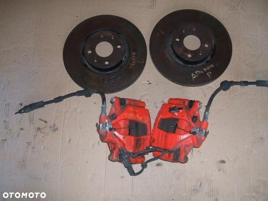 FIAT 500 ABARTH TARCZA HAMULCOWA przód przednia - 2