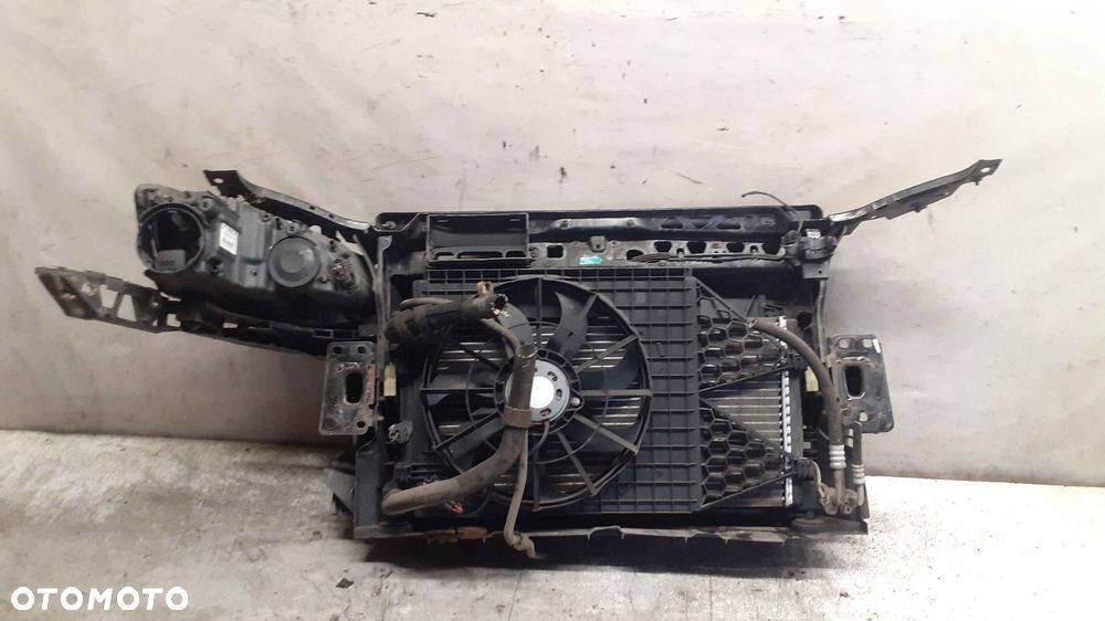 ) PAS PRZEDNI VOLKSWAGEN VW POLO 9R 1.6 TDI WZMOCNIENIE CZOŁOWE BELKA CHŁODNICA WENTYLATOR - 2