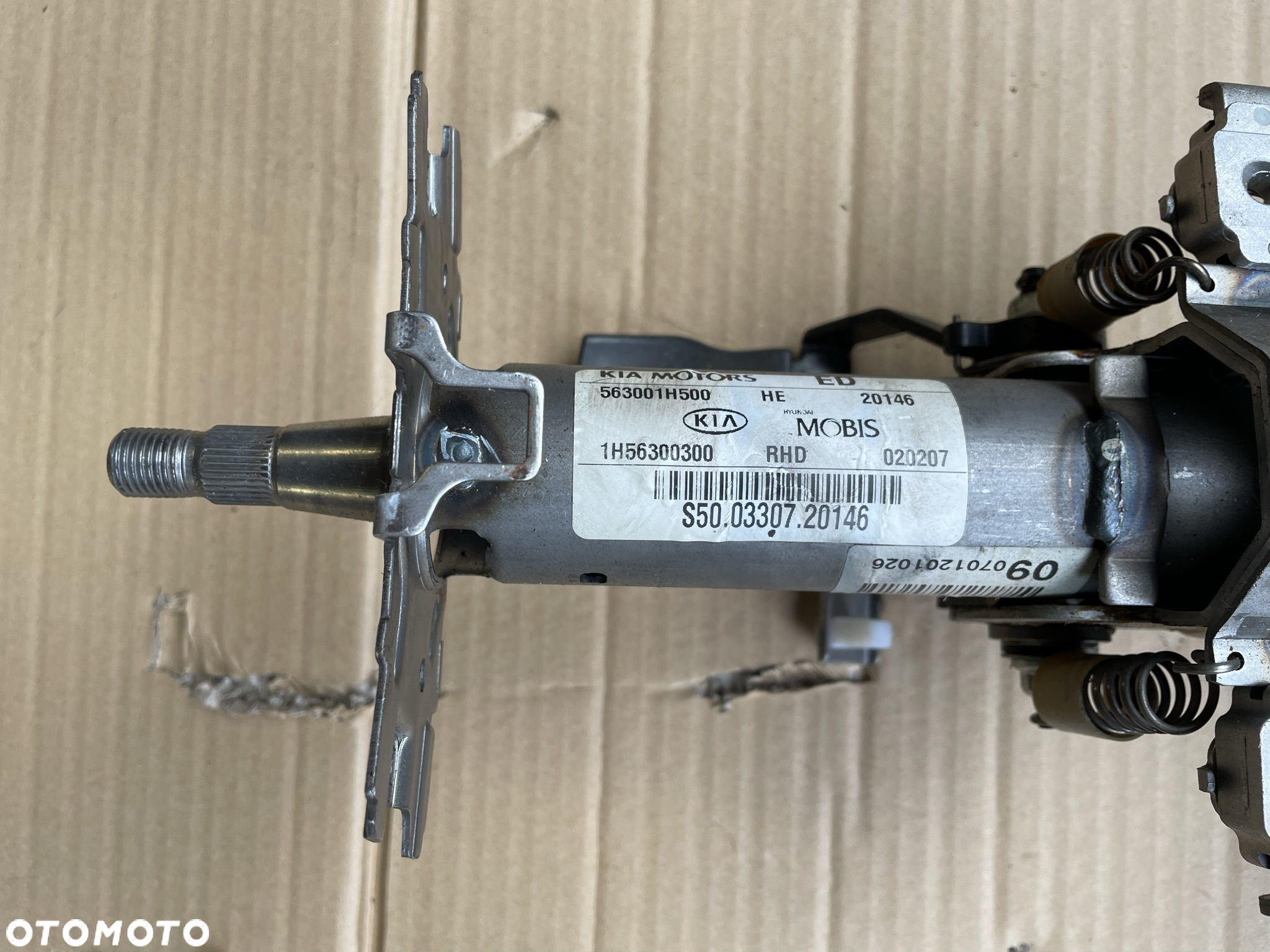 KIA CEED I 06-12r WSPOMAGANIE ELEKTRYCZNE KOLUMNA KIEROWNICZA ANGLIK 563001H500 - 2