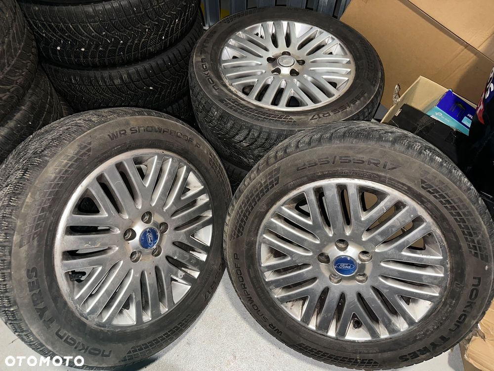 Opony zimowe z felgami do Ford Mondeo/Kuga 235/55R17 103V EL | 5x108 | 7.5Jx17EH2 ET55 | stan bdb - 1