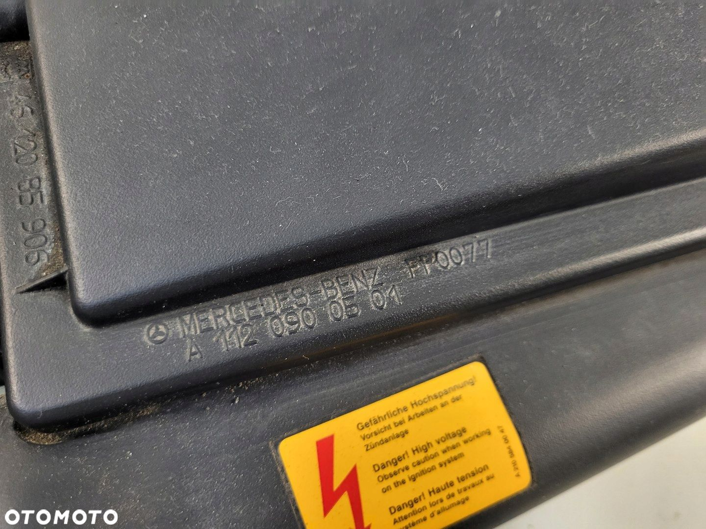 MERCEDES SLK R170 LIFT 3.2 B OBUDOWA FILTRA POWIETRZA OSŁONA SINIKA GÓRNA - 11