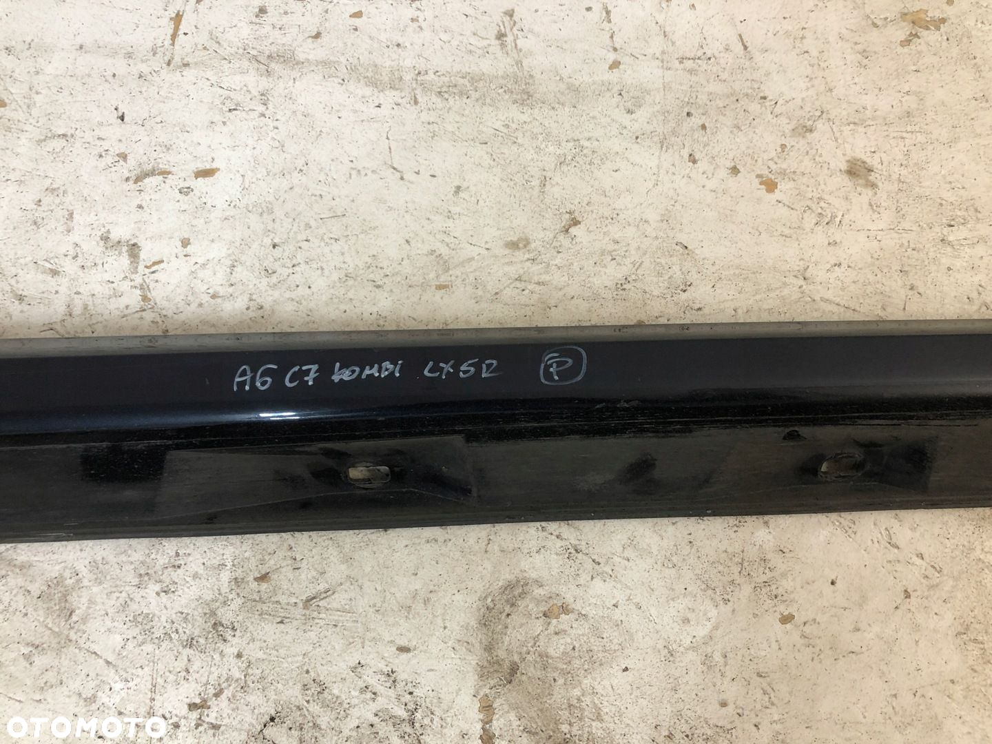 LISTWA PROGOWA A6 C7 S LINE PRAWA LX5R - 5