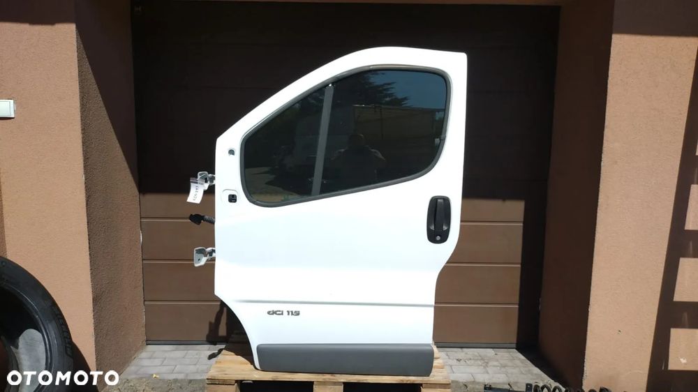 DRZWI LEWE PRZEDNIE RENAULT TRAFIC VIVARO PRIMASTAR 01-14 NR 625/193 - 1