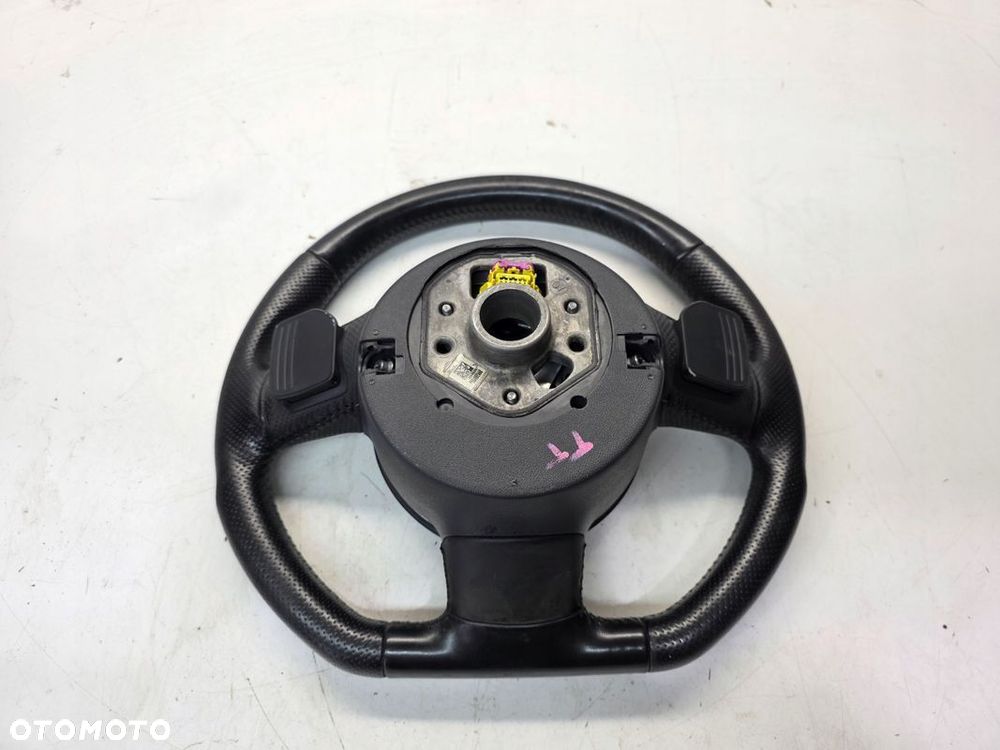 KIEROWNICA SKÓRA PIKOWANA ŚCIĘTA AUDI A3 8P A4 B7 TT 8J 8J0419091J KOMPLET - 10