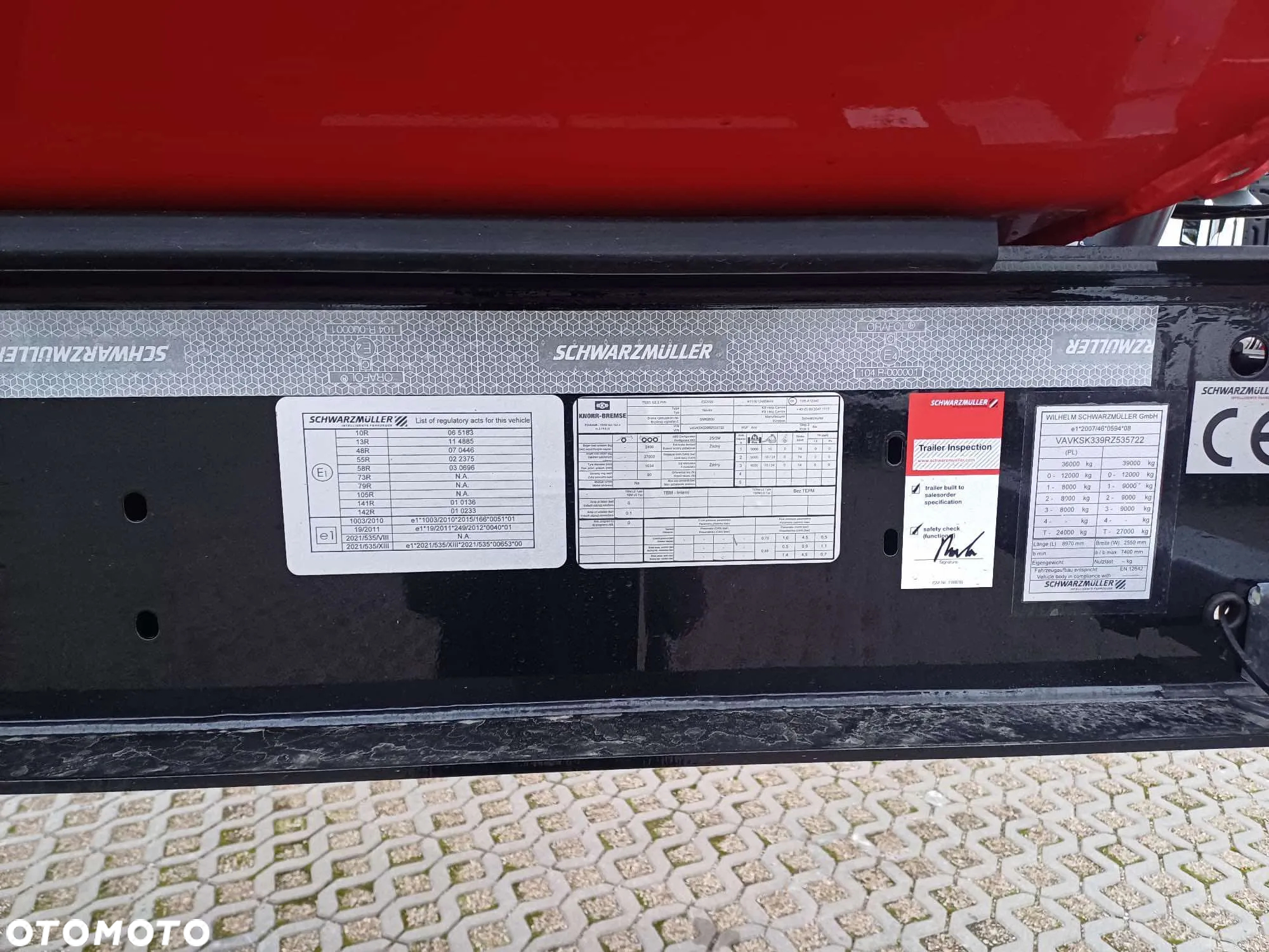 Schwarzmuller WYWROTKA STALOWA 27m3 - 12