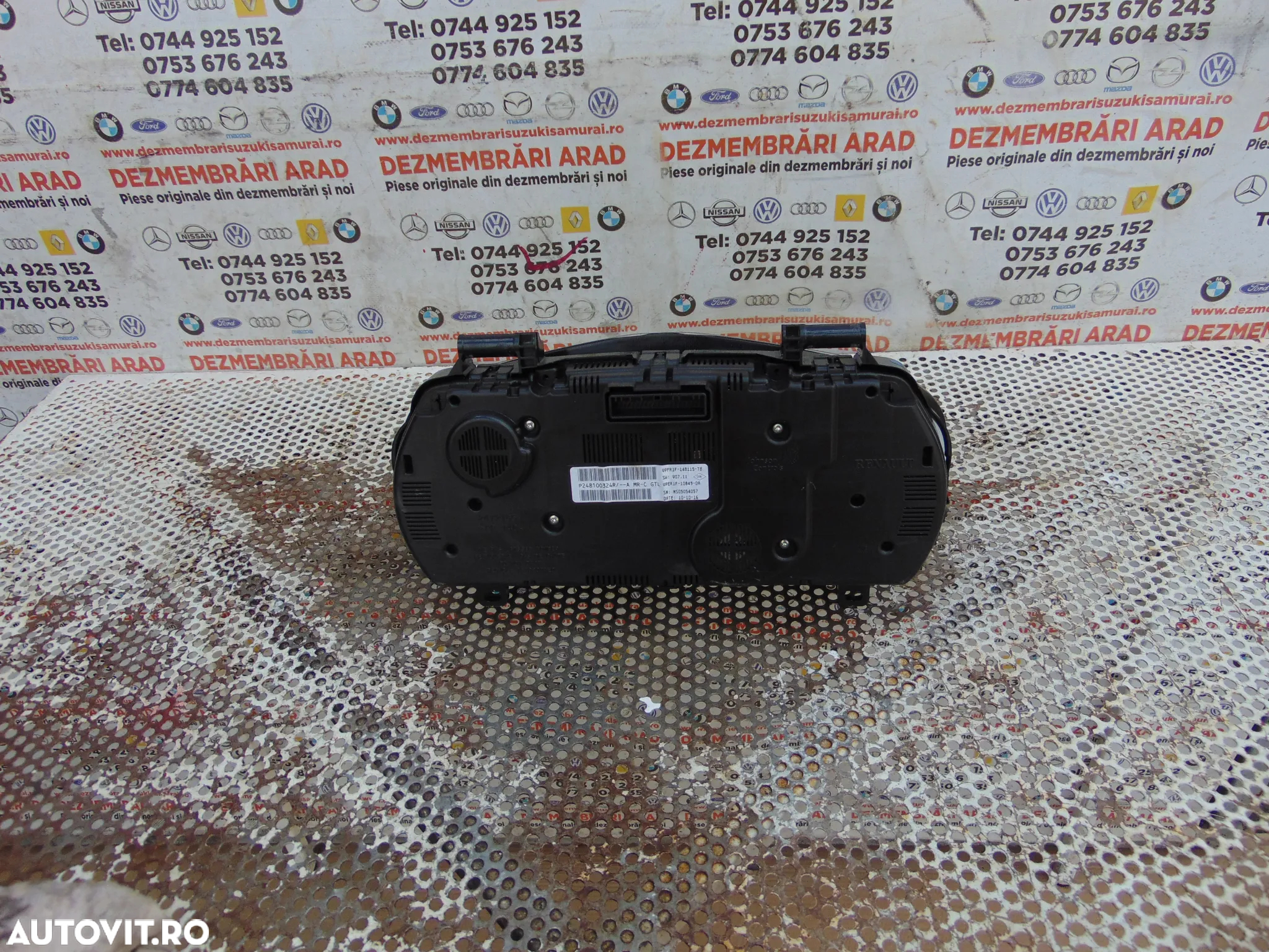 Ceasuri bord Renault Megane 4 an 2016-2024 display bord megane 4 cod p248100324r europa - 3