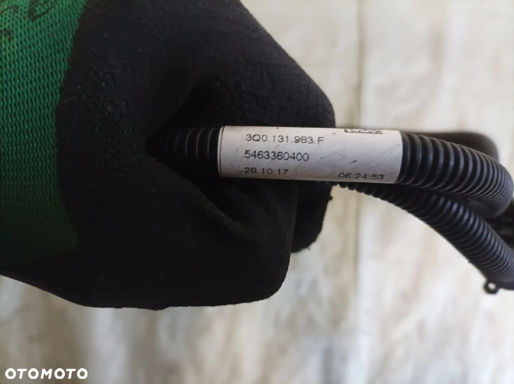 VW passat B8 Skoda SuperB III przewody ADBLUE instalacja 3Q0131983F - 3