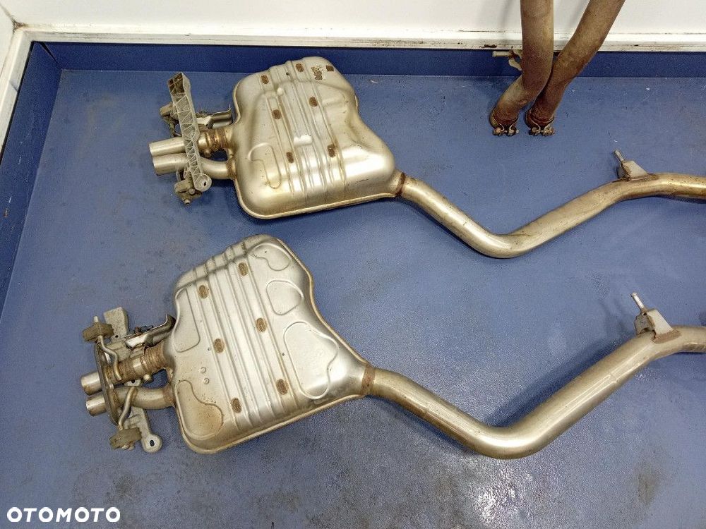 S KLASA W223 4.0 V8 BITURBO TŁUMIKI WYDECH KOŃCOWY ŚRODKOWY A2234914400 - 2