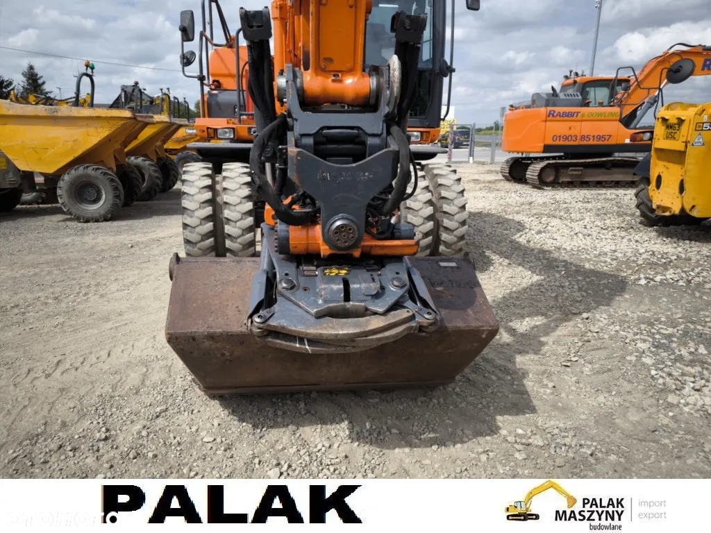 Doosan Koparka kołowa  DOOSAN DX160 W-3  +ROTATOR ,2014 rok - 30