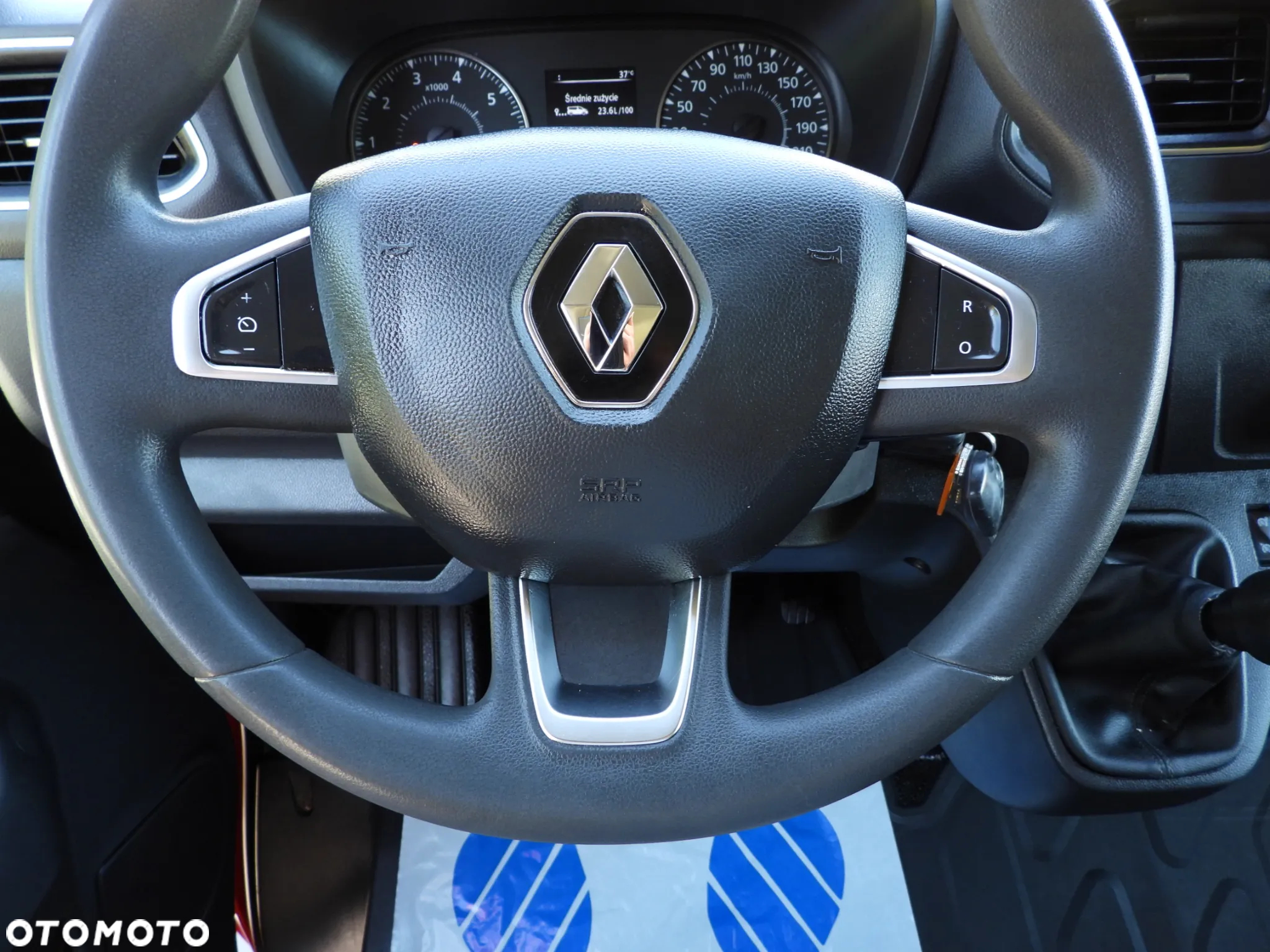Renault MASTER  PLANDEKA WEBASTO TEMPOMAT LEDY PNEUMATYKA KLIMATYZACJA 165KM [ 561027 ] - 35