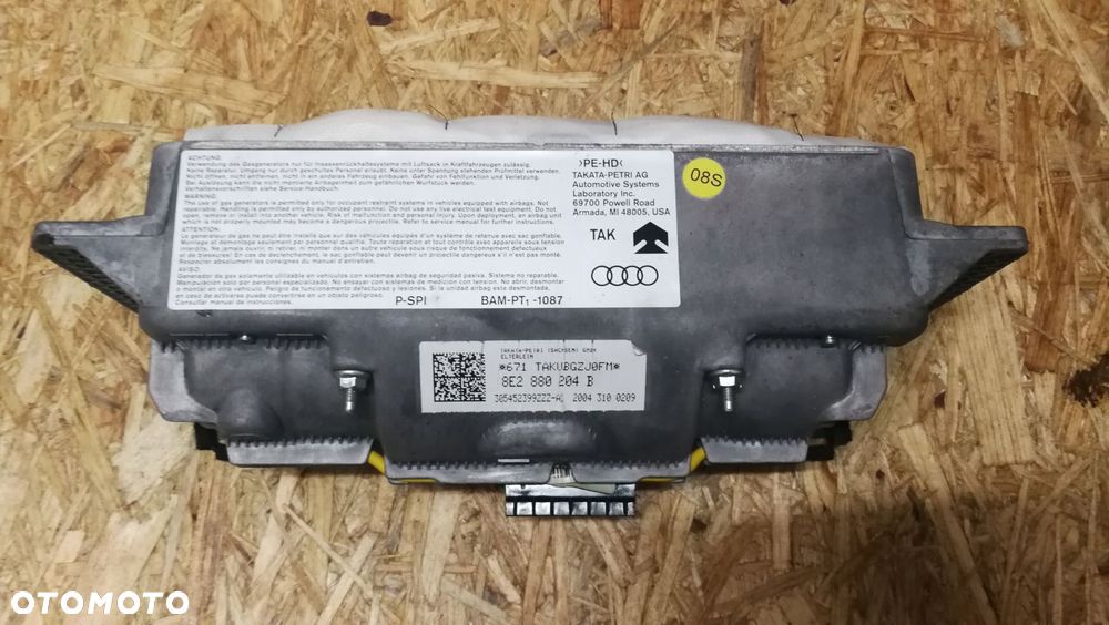 PODUSZKA POWIETRZNA PASAŻERA AUDI A4 B7 8E2880204B - 1