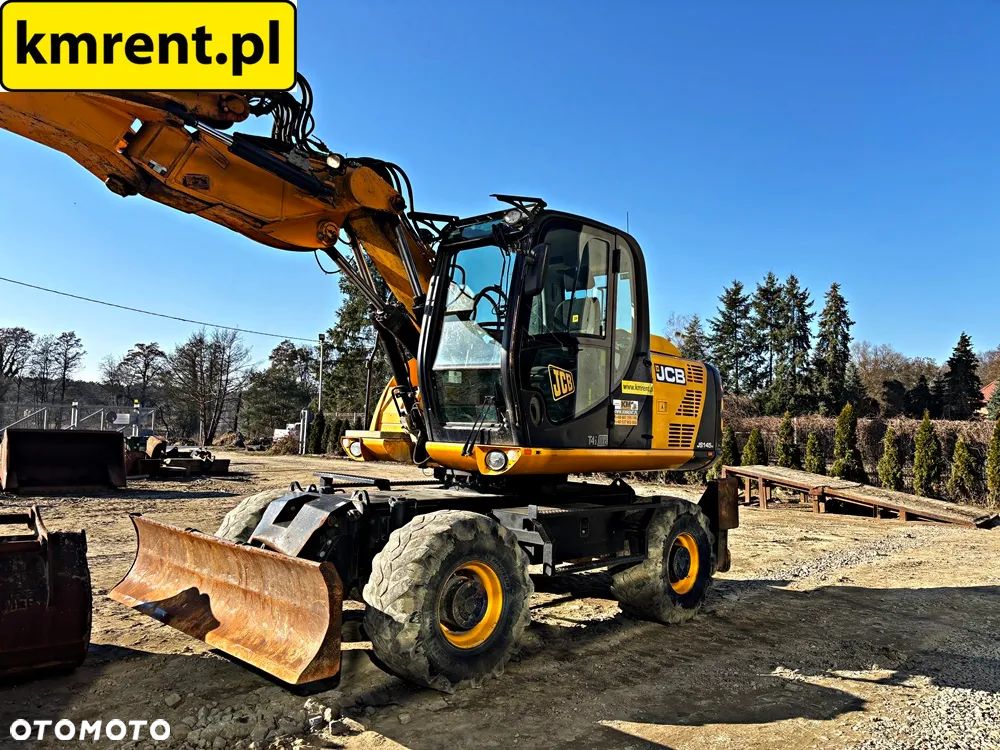 JCB JS 145 WTT4 I KOPARKA KOŁOWA 2016R. | S 130 160 313 315 CAT KOMATSU PW 140 - 20
