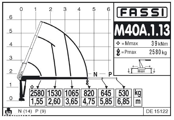 Isuzu Truck M30 3.0 skrzynia i żuraw HDS FASSI - 33