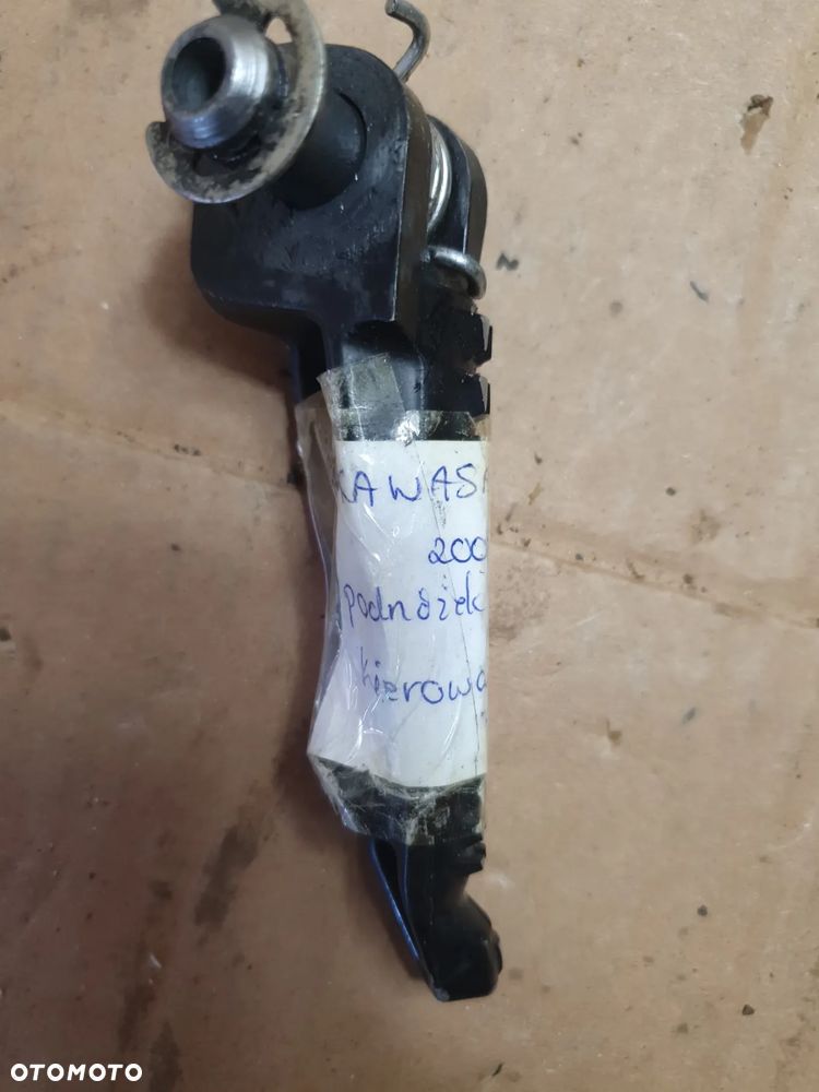 Kawasaki zx 10 r 2008 2010 podnóżek prawy kierowcy - 2